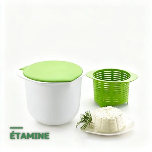 Kit de Fabrication de Fromage Moules Presse et Faisselle