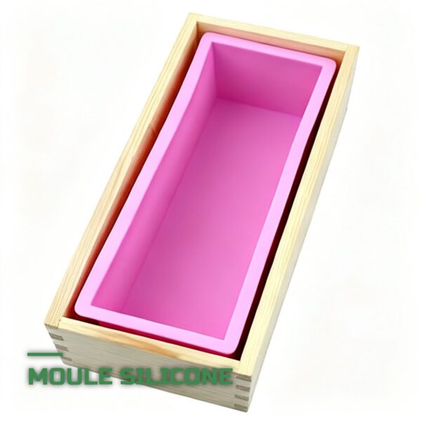Kit Fabrication Savon Moule Bois Silicone Trancheur