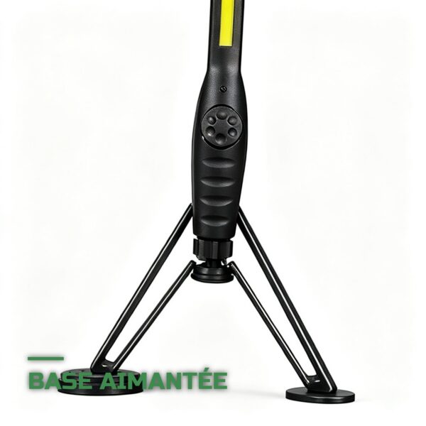 Lampe de Travail COB Rechargeable Magnétique