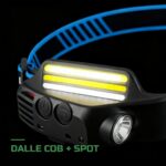 Lampe Frontale COB Rechargeable 5 Modes