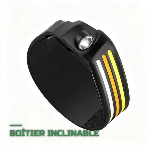 Lampe Frontale COB Rechargeable 5 Modes