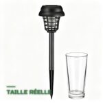 Lampe Solaire Anti-Moustiques de Jardin