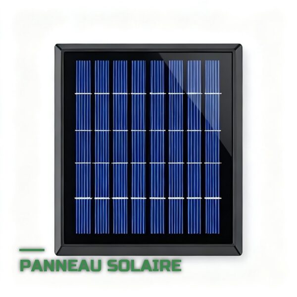 Lampe Solaire Murale 208 LED à Détecteur de Mouvement