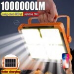 Lanterne Solaire de Camping 20000mAh Batterie & Aimant