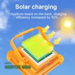 Lanterne Solaire de Camping 20000mAh Batterie & Aimant