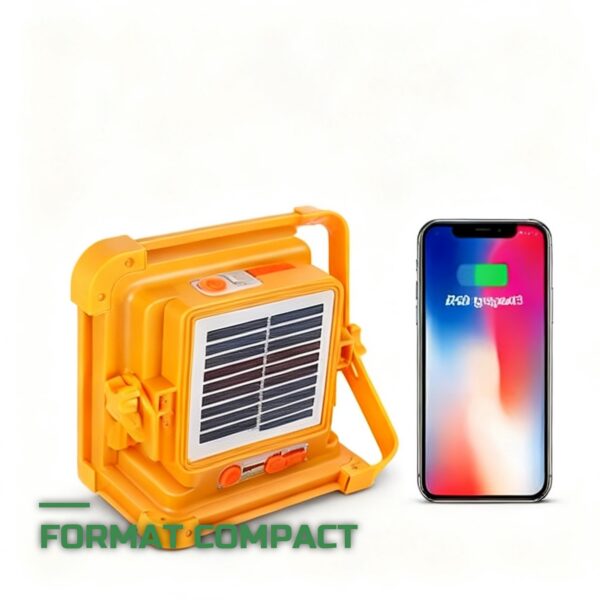 Lanterne Solaire de Camping 20000mAh Batterie & Aimant