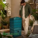 Lombricomposteur à 4 Étages pour Compost de Vers
