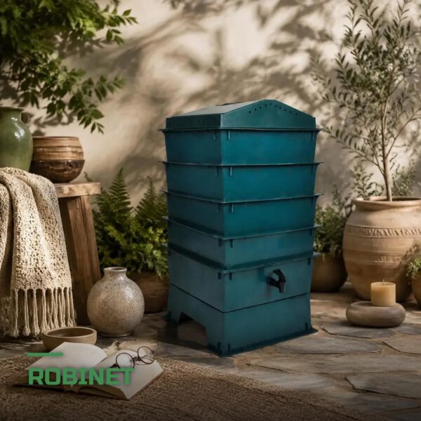 Lombricomposteur à 4 Étages pour Compost de Vers