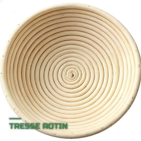 Lot de 2 Bannetons en Rotin Paniers de Pousse pour Pain