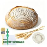 Lot de 2 Bannetons en Rotin Paniers de Pousse pour Pain