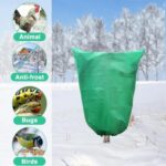 Lot de 2 Housses d'Hivernage Anti-Gel pour Plantes et Arbustes