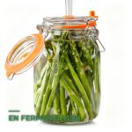 Lot de 2 Pots de Fermentation en Verre avec Valve et Poids