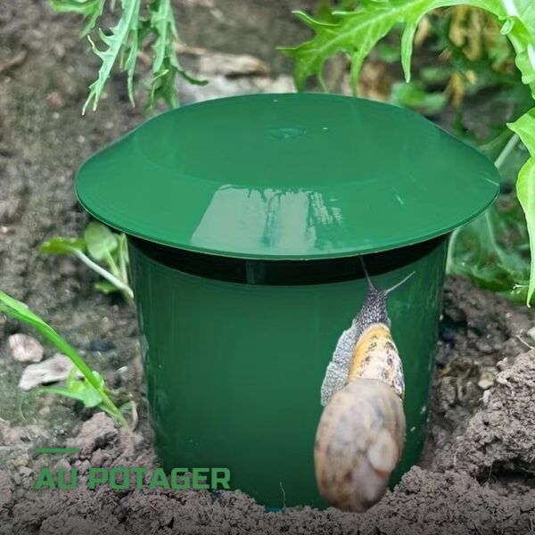 Lot de Pièges à Limaces Réutilisables pour Potager