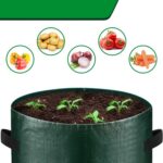 Lot de Sacs de Culture en Tissu avec Fenêtre pour Légumes