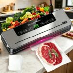 Machine à Emballer Sous Vide Alimentaire avec Sacs de Conservation