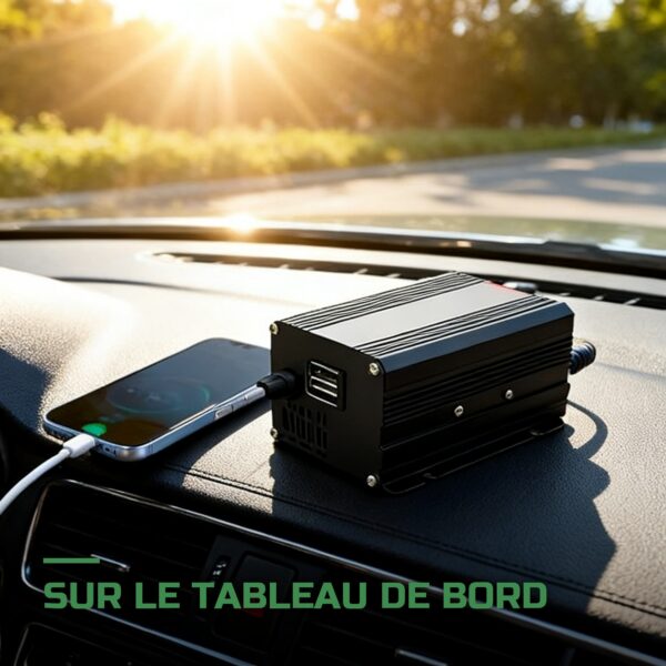 Mini Convertisseur 12V 220V 500W