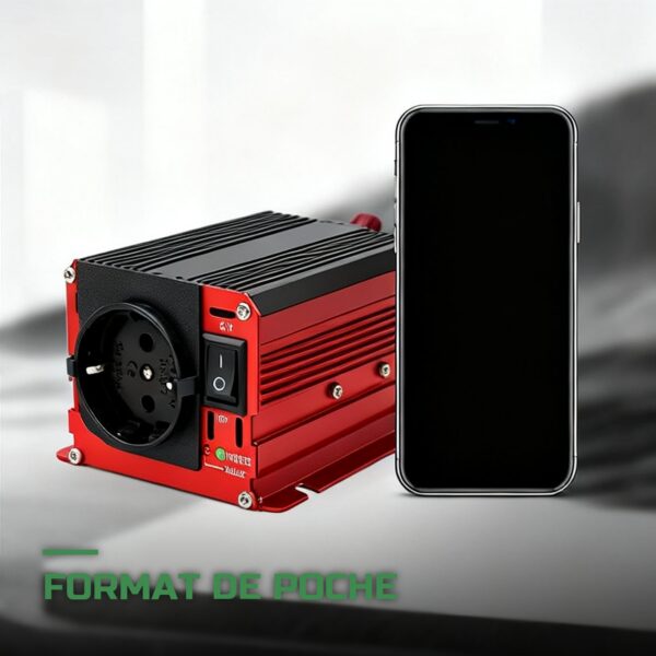 Mini Convertisseur 12V 220V 500W