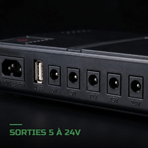 Mini UPS de Secours pour Box Internet