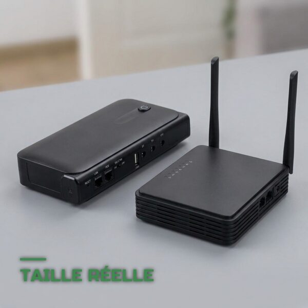 Mini UPS de Secours pour Box Internet
