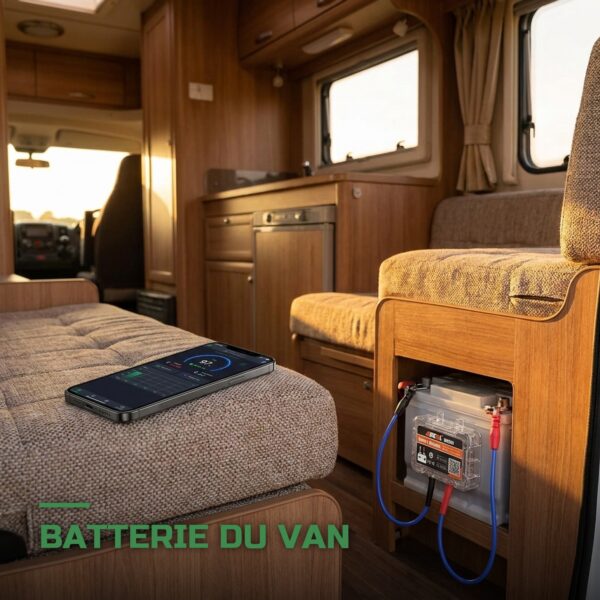 Moniteur Batterie Bluetooth 12V