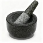 Mortier et Pilon en Granit Poli Herboristerie