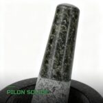 Mortier et Pilon en Granit Poli Herboristerie