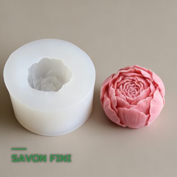 Moule en Silicone Rose pour Savon & Bougie DIY