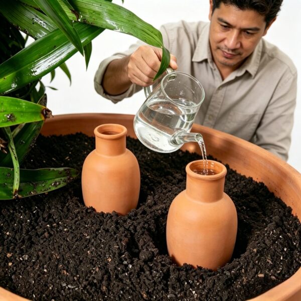 Oyas d'Arrosage Automatique en Terre Cuite pour Plantes Oyas d'Arrosage Automatique en Terre Cuite pour Plantes
