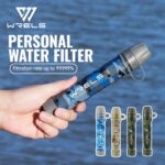 Paille Filtrante à Eau de Survie pour Camping et Randonnée