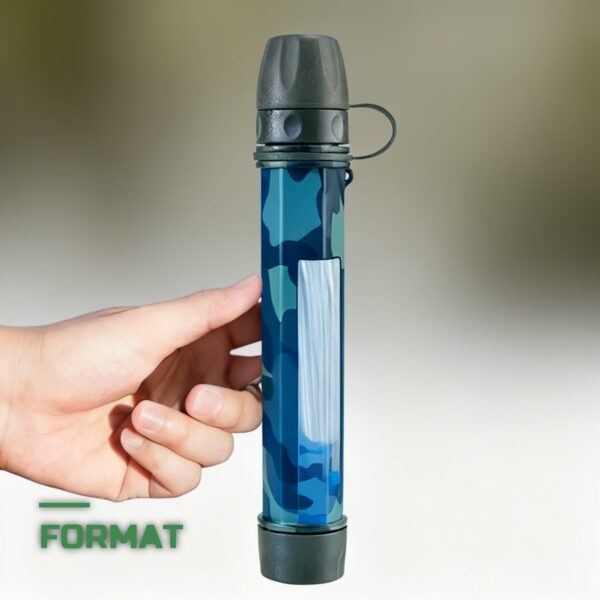 Paille Filtrante à Eau de Survie pour Camping et Randonnée