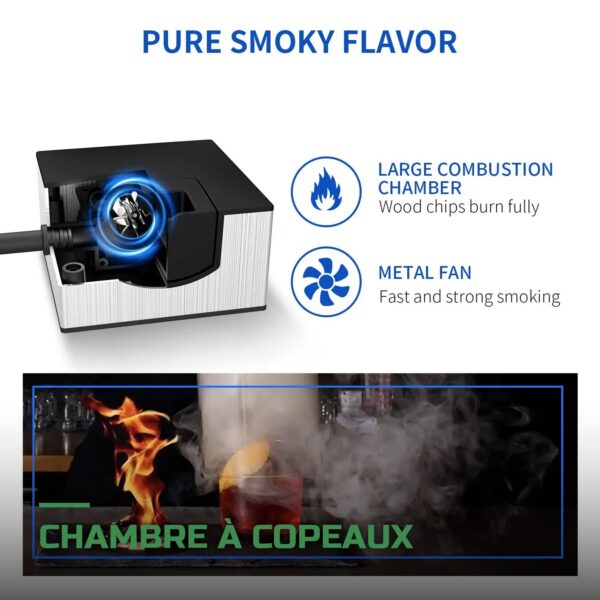 Pistolet à Fumée Froide pour Fumage Maison Viande et Fromage