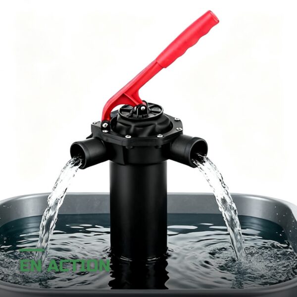 Pompe à Eau Manuelle à Main pour Transfert et Vidange d'Urgence