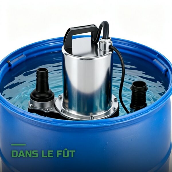 Pompe à Eau Submersible 12V 160W Silencieuse pour Puits