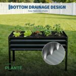 Potager Surélevé en Métal sur Pieds