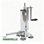 Poussoir à Saucisse Manuel en Inox 3L avec Tubes Multiples