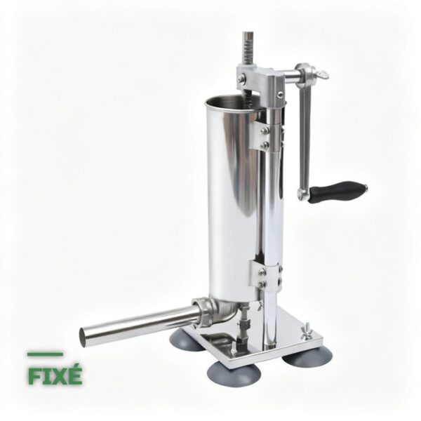 Poussoir à Saucisse Manuel en Inox 3L avec Tubes Multiples