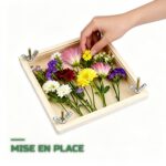 Presse à Fleurs & Plantes en Bois Herbier Séchage