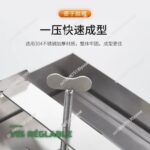 Presse à Fromage et Tofu en Inox Réglable avec Drainage