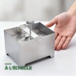 Presse à Fromage et Tofu en Inox Réglable avec Drainage