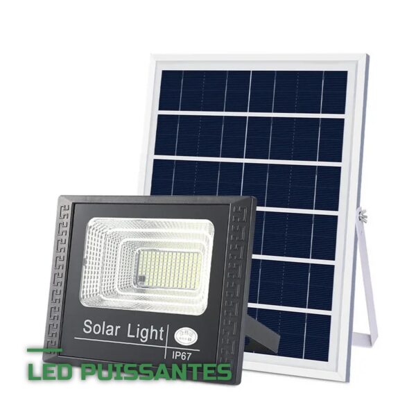 Projecteur Solaire 30W Extérieur avec Télécommande IP67
