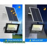 Projecteur Solaire 30W Extérieur avec Télécommande IP67
