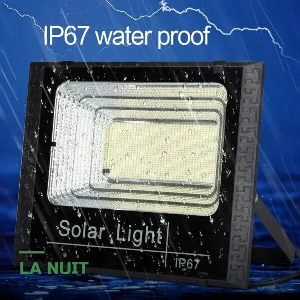 Projecteur Solaire 30W Extérieur avec Télécommande IP67