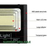 Projecteur Solaire 30W Extérieur avec Télécommande IP67