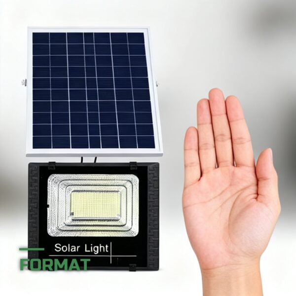 Projecteur Solaire 30W Extérieur avec Télécommande IP67