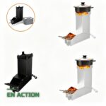 Réchaud de Camping à Bois Pliable en Inox Rocket Stove