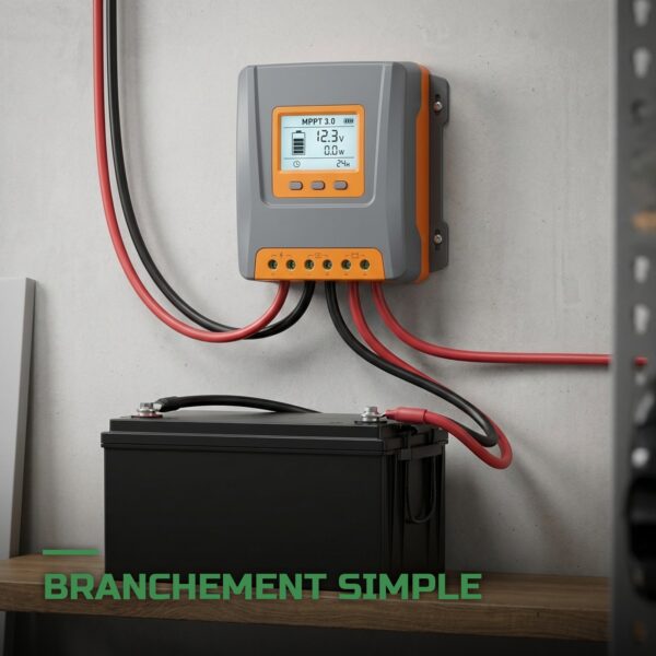 Régulateur Solaire MPPT 25A