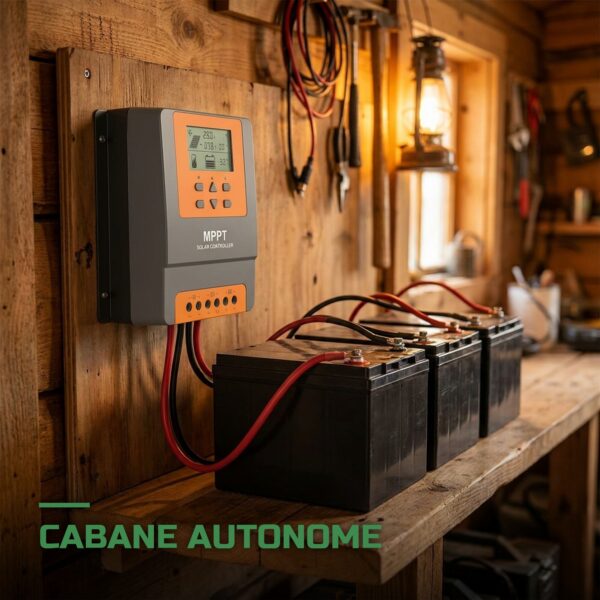Régulateur Solaire MPPT 25A