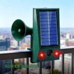 Répulsif Anti-Pigeons Solaire Flash LED
