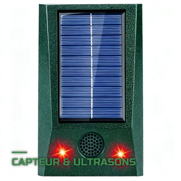 Répulsif Anti-Pigeons Solaire Flash LED