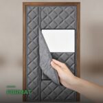 Rideau de Porte Thermique Magnétique Isolant Anti-Courant d'Air